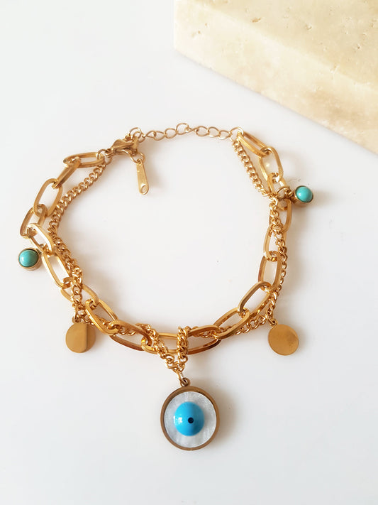 Ατσάλινo βραχιόλι Hobo - Lilah jewellery boutique 